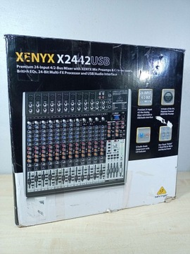 Behringer Xenyx X2442USB 24-канальный микшер поврежден