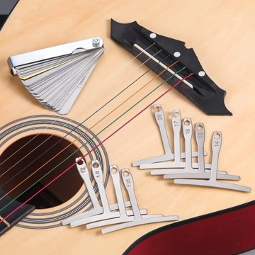 REGULACJA NARZĘDZI GITAROWYCH PROMIeń MIARKI PODSTRUNOWEJ AKCESORIA