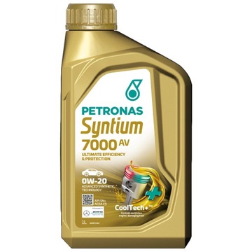 Petronas Syntium 7000 AV 0W20 Olej samochodowy 1L