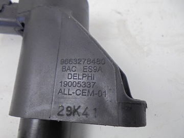 CÍVKA ZAPALOVACÍ 9663278480 PEUGEOT 407 3.0 V6