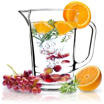 DZBANEK SZKLANY KARAFKA NA WODĘ SOK LEMONIADĘ DO NAPOJÓW WODY 1,23L