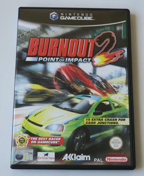NGC BURNOUT 2 II ТОЧКА УДАРА NINTENDO GAMECUBE