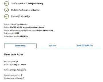 Mazda MX-30 SUV Elektryczny 35.5kWh 145KM 2020 Mazda MX-30 Bezwypadkowa, FV23, KredytowanieLeasing, gwarancja 12m, zdjęcie 37