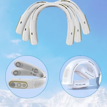 ПОРТАТИВНЫЙ СКЛАДНОЙ СПОРТИВНЫЙ ВЕНТИЛЯТОР НА ШЕЕ 3 УРОВНЯ