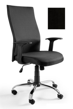 Krzesło Obrotowe BLACK ON BLACK Czarne Fotel LF-26
