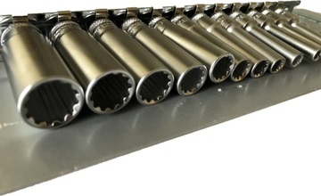 Головки HONITON Spline Torx, дюйм 1/4, длинный HDRV