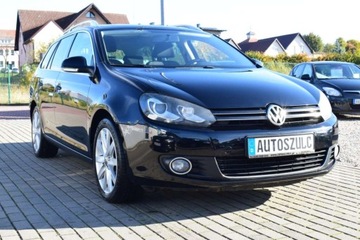 Volkswagen Golf VI Variant 2.0 TDI-CR DPF 140KM 2010 Volkswagen Golf 2.0 TDI, Czarny-metalik, Autom..., zdjęcie 2