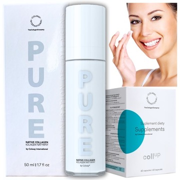 KOLAGEN NATYWNY PURE Colway 50 ml + Prezent 10 kaps. CollUp