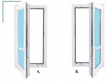 Окно ПВХ Schüco RU 1x Антрацит 60x210