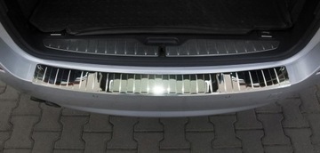 BMW 5 F11 10-17 VRSTVA NA NÁRAZNÍK ZADNÍ CHRÓM
