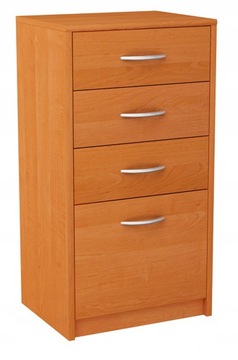 Комод 45см 4S ОЛЬХА полка с 4 ящиками ROB