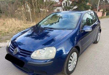 Volkswagen Golf V Hatchback 1.4 i 16V 75KM 2005 Volkswagen Golf 1.4 MPI Benzyna Klimatyzacja ...