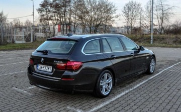 BMW Seria 5 F10-F11 Touring Facelifting 525d 218KM 2014 BMW Seria 5 2,0d (218KM) xDrive Automat Lift Salon PL 1 wlasciciel VAT23, zdjęcie 3