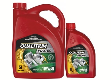 QUALITIUM PROTEC 10W40 6L półsyntetyczny