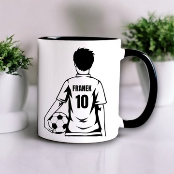 ZESTAW PIŁKARZA PREZENT Przybornik Kubek dla Dziecka Chłopca URODZINY