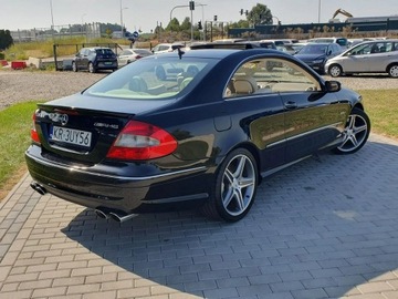Mercedes CLK W209 Coupe C209 AMG 6.2 V8 (63 AMG) 481KM 2007 Mercedes CLK 63 AMG 6.3 AMG Rarytas Idealny Stan, zdjęcie 35