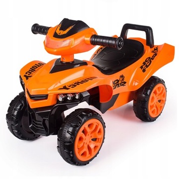 JEŹDZIK DZIECIĘCY QUAD XL JEŹDZIDEŁKO DŹIĘKI LED