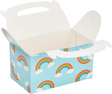 Л27. Коробка для детского душа Blue Panda Rainbow (набор, 21 шт.)