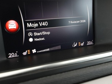 Volvo V40 II 2017 Volvo V40 navi PDC tempomat grzane fotele LED, zdjęcie 25