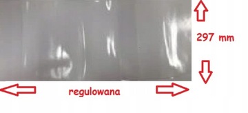 OKŁADKA NA PODRĘCZNIK 297 przezroczysta