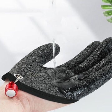 Рыболовные перчатки Противоскользящий алюминиевый крючок