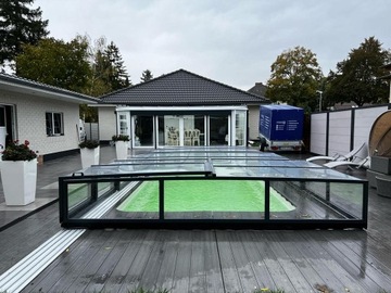 Крыша бассейна, бассейн, 420 x 850 x 65 см - Системные покрытия