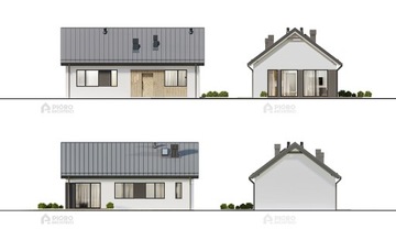 Проект дома Pióro Architekci-22 ​​Базовая версия