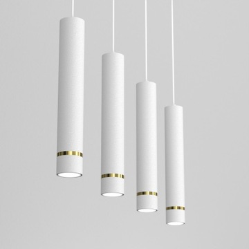 ЛАМПА С ВЫСОКОЙ ТРУБОЙ ICILS EYE МЕТАЛЛИЧЕСКИЙ СТОЛ 4xGU10 80см