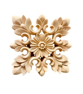 Drewniany dekor ornament na meble renowacja 10x10