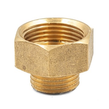 PRZEDŁUŻKA REDUKCJA MOSIĘŻNA MUFA-NYPEL 1 x 3/4