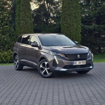Peugeot 5008 II Crossover Facelifting 1.2 PureTech 130KM 2021 Peugeot 5008 II 1.2 Benzyna 130KM 7 foteli, Serwis, zdjęcie 4