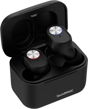 SoundMAGIC T60BT SŁUCHAWKI BLUETOOTH TWS CZARNE