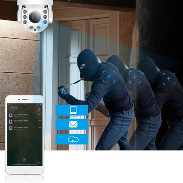 КАМЕРА С ТОЧКОЙ 30-Х ОПТИЧЕСКОГО ЗУМА IP WIFI 8MPX 4K