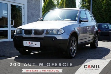 BMW X3 E83 2.0d 150KM 2006 BMW X3 2.0D 150KM xDrive, zarejestrowane, zadbane,