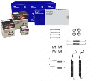 SPRĘŻYNY SZCZĘK HAM. PEUGEOT T DELPHI HAM