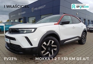 Opel Mokka II SUV 1.2 Turbo 130KM 2023 Opel Mokka 188 1.2 T GS 130 KM Automat I wl. GWRANCJA DV23 1.2