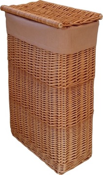 Kosz wiklinowy na pranie 35x25xh60 Wiklina
