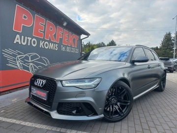 Audi A6 C7 RS6 Avant Facelifting 4.0 TFSI 560KM 2015 Audi RS6 Salon PL Bezwypadek Bang Olufsen Pano...