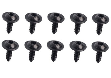 10x WKRĘT TORX ŚRUBA SPINKA NADKOLA ZDERZAK AUDI SEAT SKODA VW VOLKSWAGEN