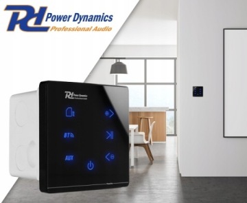 Усилитель Bluetooth для настенного монтажа 4x20 Вт