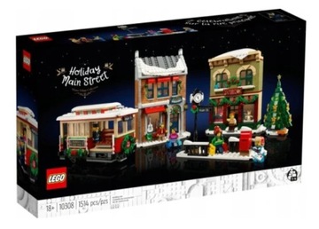 LEGO 10308 ICONS - ŚWIĄTECZNA GŁÓWNA ULICA