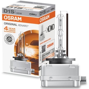 OSRAM D1S XENON XENARC ORIGINAL OEM ŻARNIK KSENONOWY HOMOLOGACJA 35W 85V