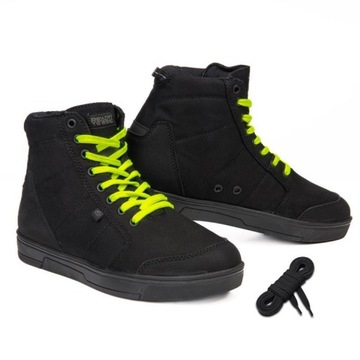 Buty Motocyklowe OZONE TOWN FLUO YELLOW rozmiar 41
