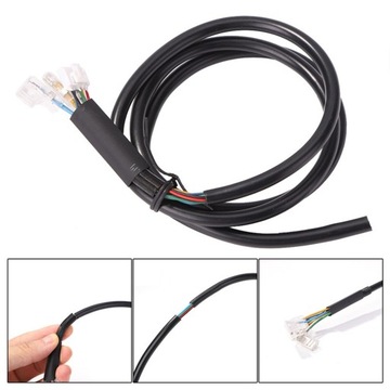 1x проводной кабель двигателя для колес скутера Easy