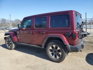 Jeep 2021 Jeep Wrangler 2021r., Unlimited Sahara, od ubezpieczalni 3.6 Benzyna 285KM, zdjęcie 2