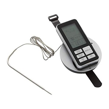TERMOMETR ELEKTRONICZNY GRILLOWY Z SONDĄ QUIGG BEZPRZEWODOWY WYŚWIETLACZ !!