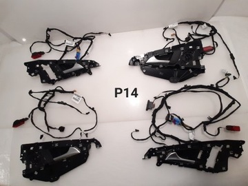 AUDI A6 C7 PODŚWIETLENIE BOCZKÓW AMBIENTE KLAMKI LED 4G5971035CP 4G0837019A