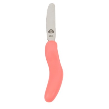 ERGONOMIC легко держать детские столовые приборы розовый NANA'S MANNERS