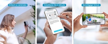 УЛИЧНАЯ ВНУТРЕННЯЯ КАМЕРА МОНИТОРИНГА 3MP 2шт.