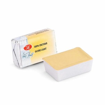 Akwarela BIAŁE NOCE 1 szt. kostka 2,5 ml KOLOR 206 OCHRE LIGHT